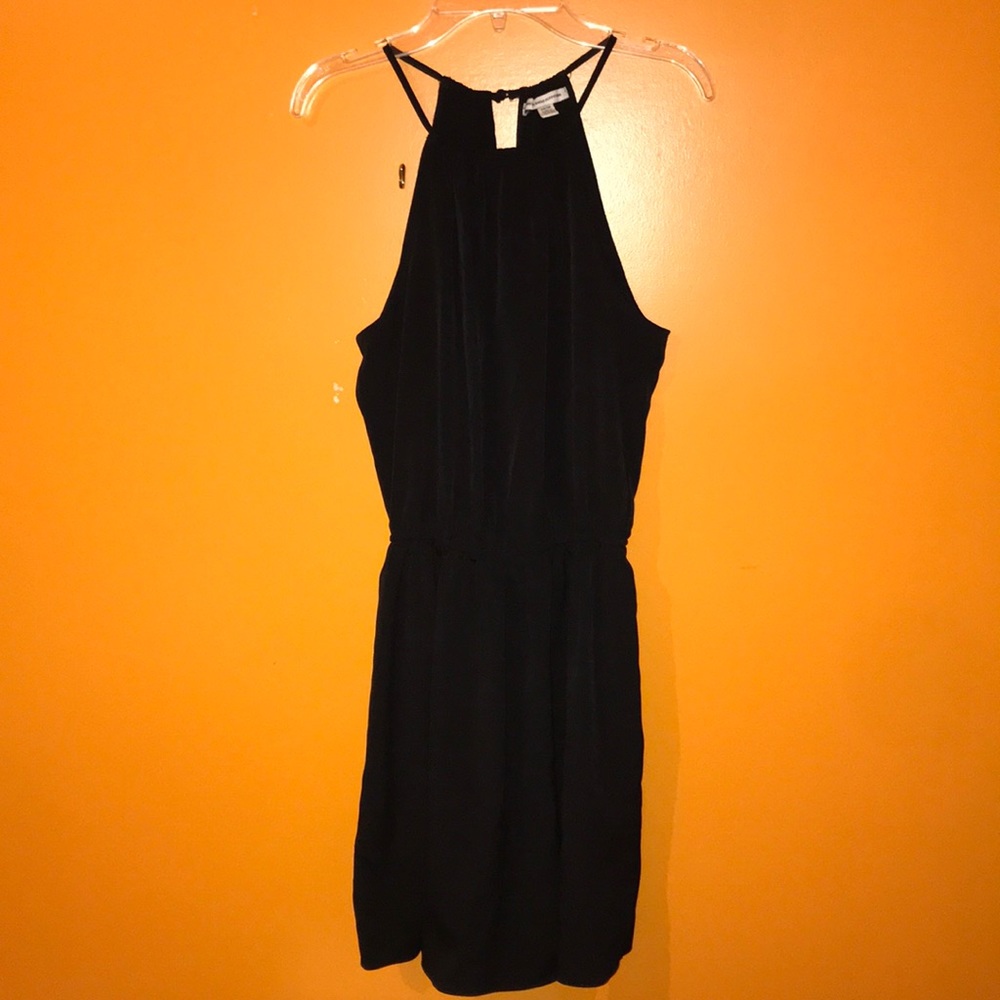 Black Halter Cinched Waist American Eagle Dress XS